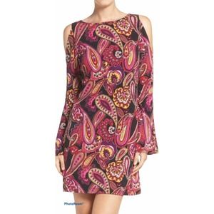 Trina Trina Turk Deon Print Jersey A Line Dress